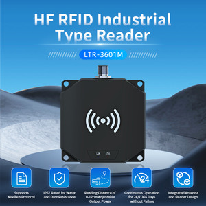 <strong>HF</strong> RFID 13.56MHz Industrial RFID <strong>Reader</strong> Modbus with Multiple Operate Mode IP67 Industrial Grade Industrial RFID <strong>Reader</strong>
