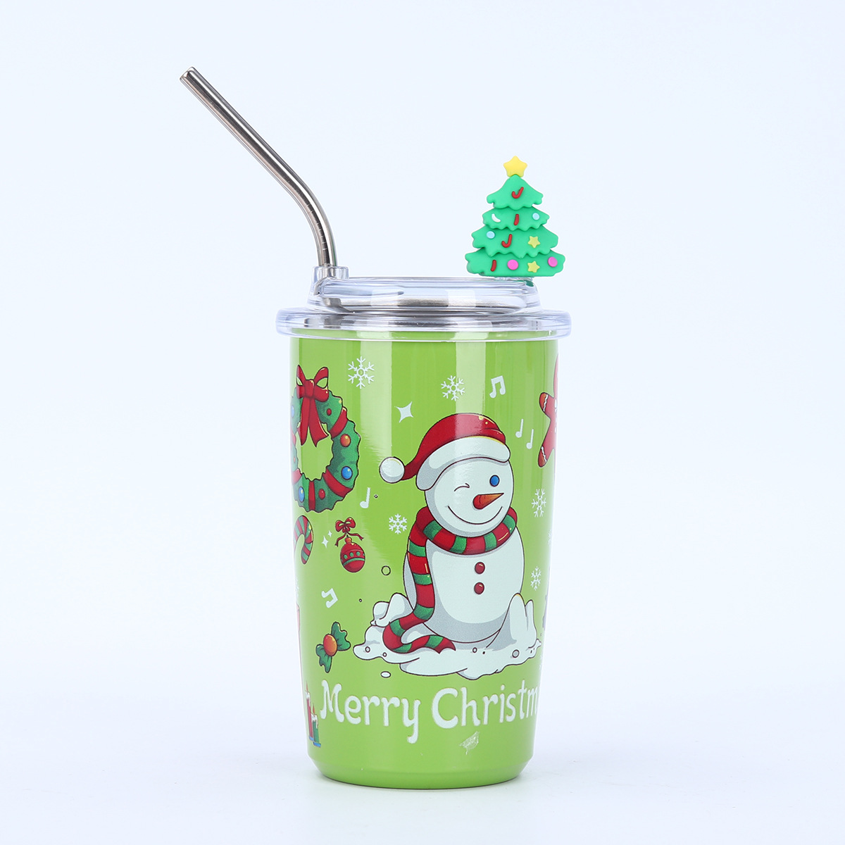 Green snowman