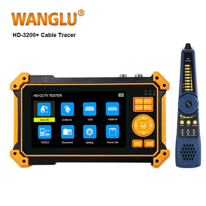 WANGLU-HD-3200C กล้องวงจรปิด4K 4 in 1 HD ทดสอบ EX-SDI HD-SDI/3G-SDI/4K 5นิ้วพร้อมตัวติดตามสายเคเบิล - Product Image 1