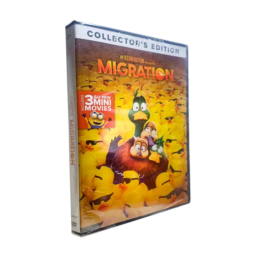 Migración 2024 última película DVD 1 disco fábrica venta al por mayor Gran oferta películas DVD SERIE DE TV Boxset CD dibujos animados Blueray envío gratis