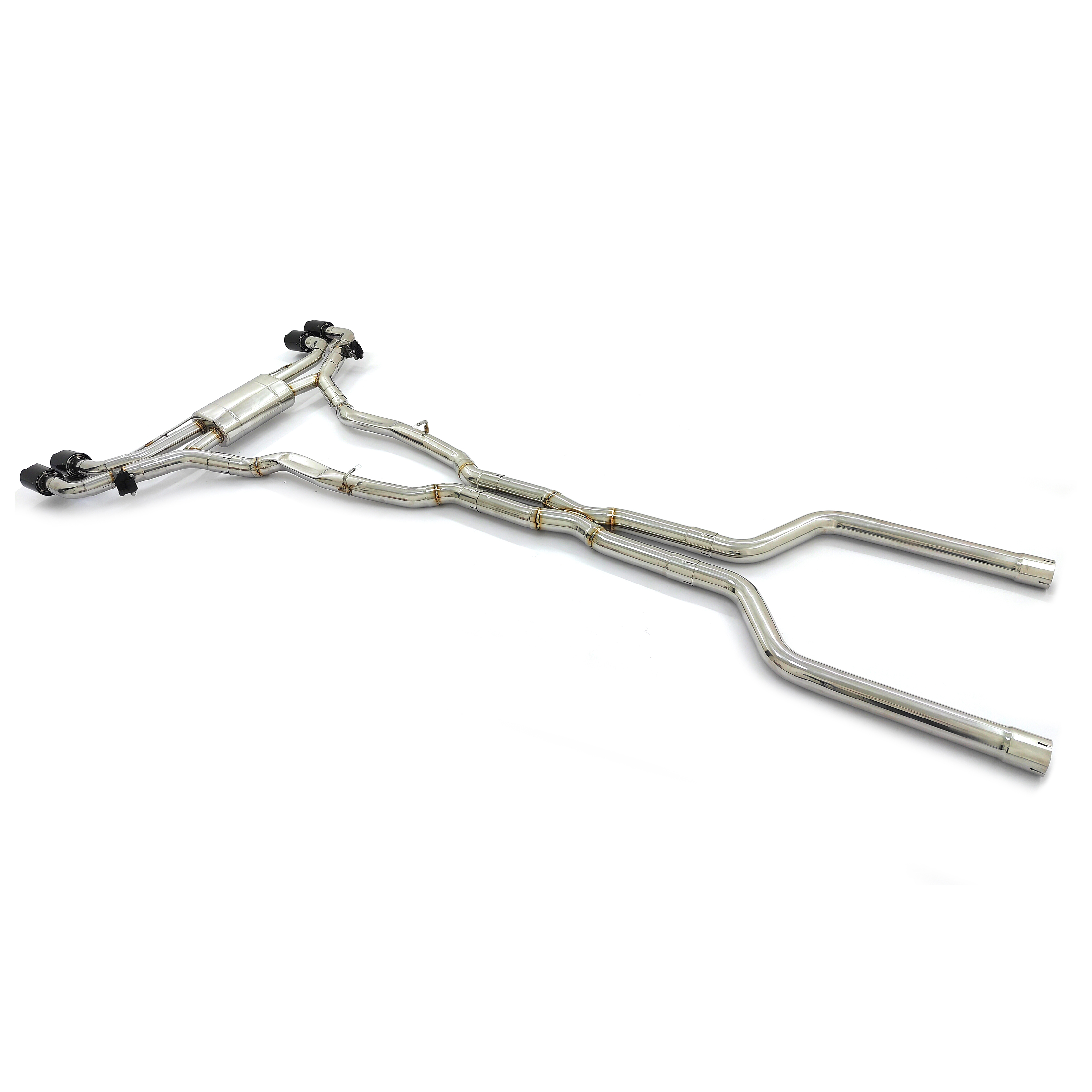 Versión con abrazadera en V Catback