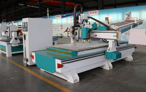 12PCS汽车工具杂志3D 1325数控刳刨机钻孔雕刻机旋转木马型<span class=keywords><strong>ATC</strong></span>刳刨机高精度木材