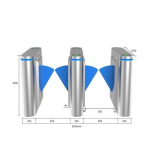 Prezzo competitivo fabbrica Multi-funzionale pannello di controllo di accesso intelligente tornello sicurezza cancello ad alta velocità Gym Subway - Product Image 2