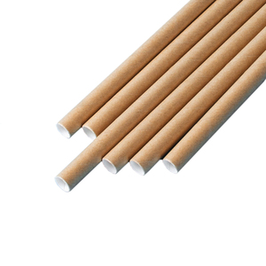 批量订购派对用可生物降解彩色条纹纸吸管 - Product Image 3