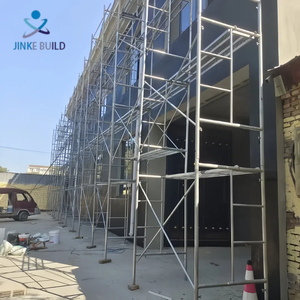 Sistema de andamio móvil de montaje rápido de construcción de China con ruedas Escalera galvanizada Andamio de Marco H - Product Image 6