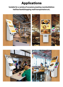 Bán buôn sản phẩm mới 15.6 21.5 inch trắng tự dịch vụ <span class=keywords><strong>kiosk</strong></span> Wall Mount tự đặt hàng <span class=keywords><strong>kiosk</strong></span> với nhà máy mới nhất - Product Image 5