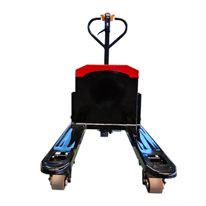 Tam elektrikli forklift 1.5ton 2ton 3ton özelleştirilmiş transpalette tüm arazi elektrikli hidrolik çatal kaldırıcı transpalet