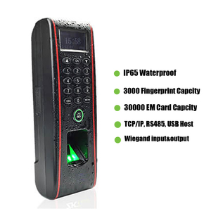 Zugangs kontrolle für Finger abdrücke IP65 Wasserdicht mit 125-kHz-RFID-Kartenleser RS485 TCP/IP USB OF107 Biometrisch - Product Image 2