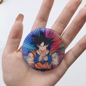 Toptan ucuz özel Dragon topu rozet broş Logo 3D testere adam Glitter karikatür hayvan hatıra rozeti Metal Anime Pin - Product Image 5