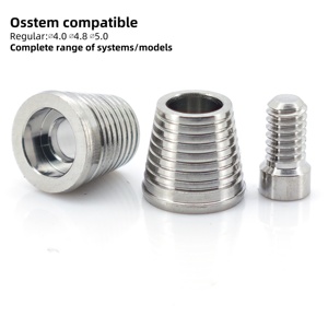 CADCAM MUA dentale Multi unità Tibase protesi temporanea con supporto manuale compatibile Nobel ostem attrezzature per terapia accessori - Product Image 2