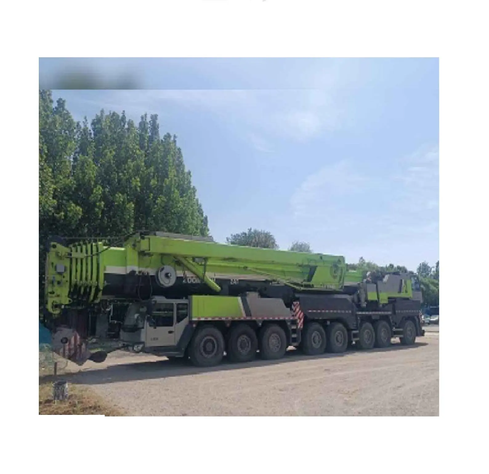 Camion grue Zoomlion 500 T d'occasion Grue haute performance 500 tonnes 500 T ZOMMLION Grue tout terrain pour travaux de construction