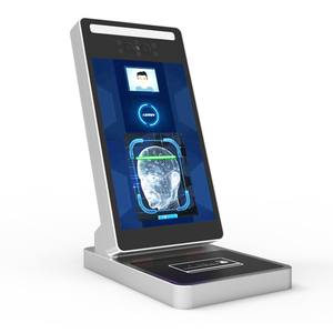 Tablero de reconocimiento facial 3D para exteriores para sistema de acceso de puerta especial que incluye Medición de temperatura Opción de reinicio de visión nocturna
