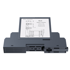 Aislador de señal analógica de 0-10V a 0-5V DC24V 0-10mA Entrada 4-20mA 0-5V Salida 1 en 2 Convertidor de aislador de señal de corriente de voltaje de salida - Product Image 2