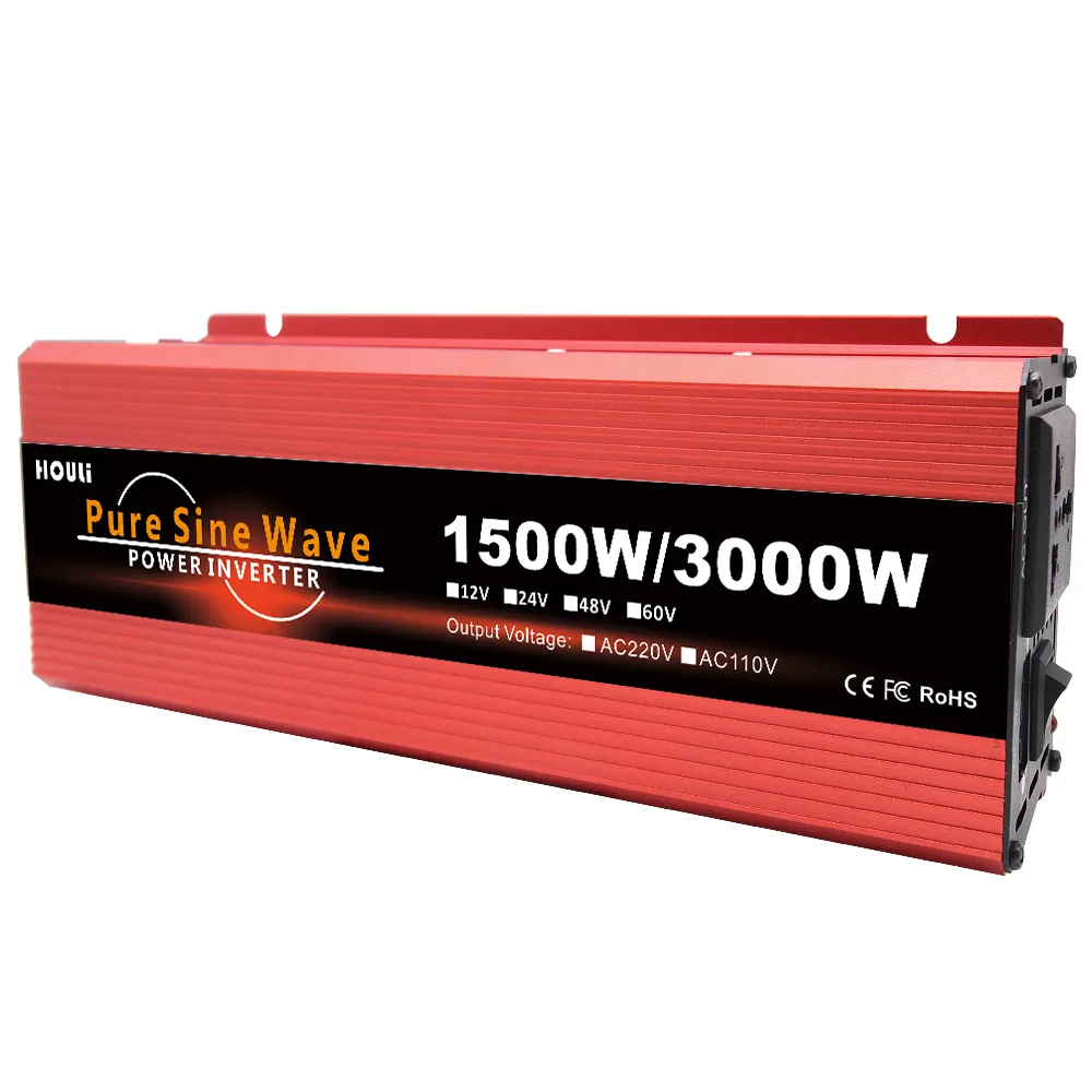 96v 12v 24v 48v 60v Dc עד 220v 110v Ac 1600w מהפך חשמל 96v מהפך 12v 2000w 3000 מיקרו 1kva