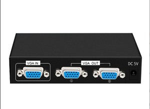 Divisor de Audio y vídeo 1 en 2, 1x2, 2 puertos/1 en 4 puertos, VGA, SVGA, XGA, LCD, 1 unidad a 2 / 4 monitores - Product Image 6
