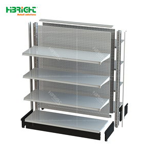 الأعلى مبيعًا جندول جندول معدني خفيف واجب مخصص للبيع بالتجزئة عرض من جانب واحد سوبر ماركت متجر للخدمة الشاقة - Product Image 5