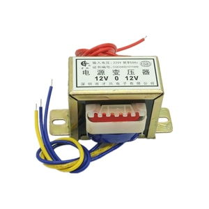 EI57 * 25 силовой трансформатор 15 Вт Входное 380V220V с ферритовым сердечником переменного тока для адаптера переменного 6V 9V 12V 15V 18V 24V 220V одиночной и двойной аудио трансформатора - Product Image 1