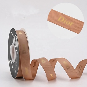 制造商设计师定制色带卷单面加密缎带批发。 - Product Image 5