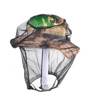 FTK Sombrero a prueba de mosquitos Sombrero de red para la cabeza Sombrero para el sol con malla de velo Protección contra insectos - Product Image 1