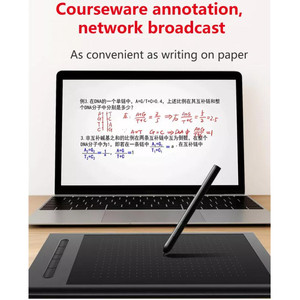 Tavoletta grafica professionale multifunzionale da 12.8*8.4 pollici con scrittura Wireless USB digitale con penna senza batteria - Product Image 4