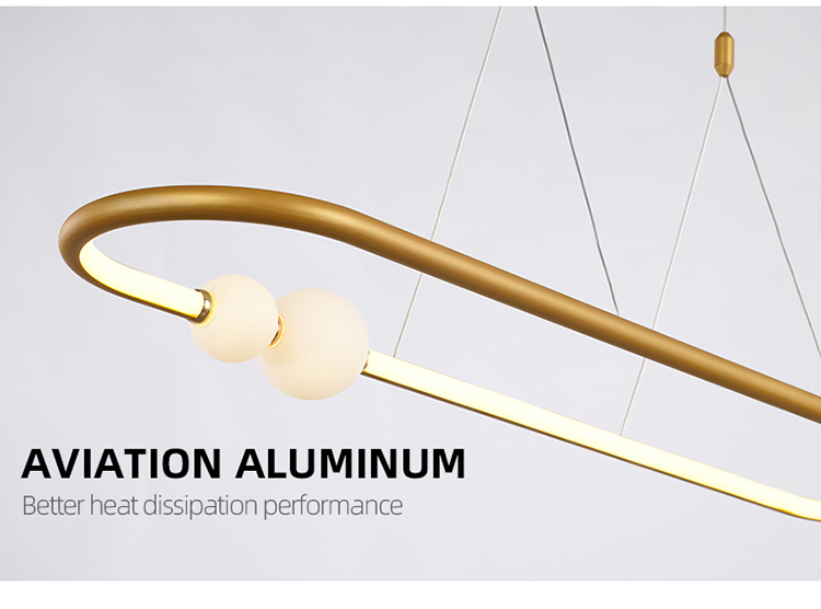 Zun Design ring round circle bamboo led chandelier flat pendant 3 light lamps modern  luxury light for dinning