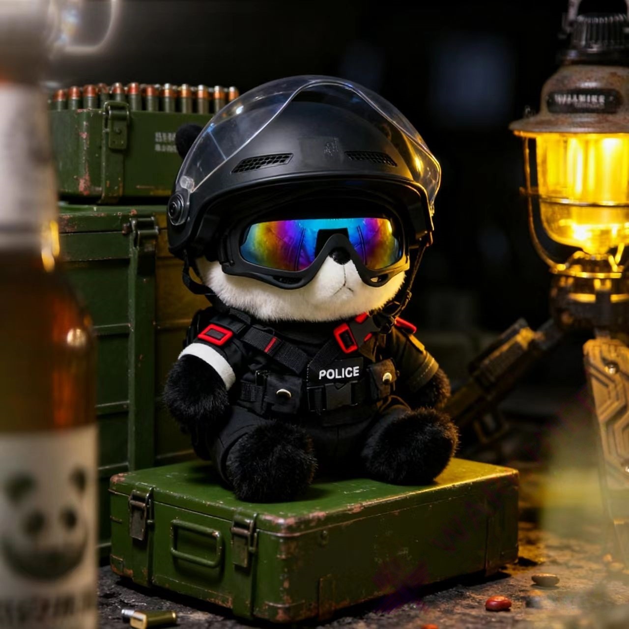 Special police panda