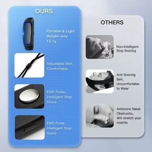 Elektrischer Smart Pulse Stop Schnarchen Tragbar Komfortabler Schlaf gut Schnarch stopp - Product Image 4