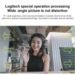 オリジナルLogitech C920e HD Proウェブカメラワイドスクリーン1080P USBスマートWebカメラビデオチャット & レコーディング用CMOSイメージングセンサー