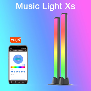 Pickup Lamp RGB Sound Control Music Rhythm <strong>Lights</strong> 55CM Classy Music Party <strong>Light</strong> Bar for Room - Product Image 4