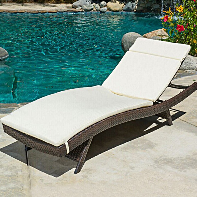 1 tumbona + 1 cojín de asiento