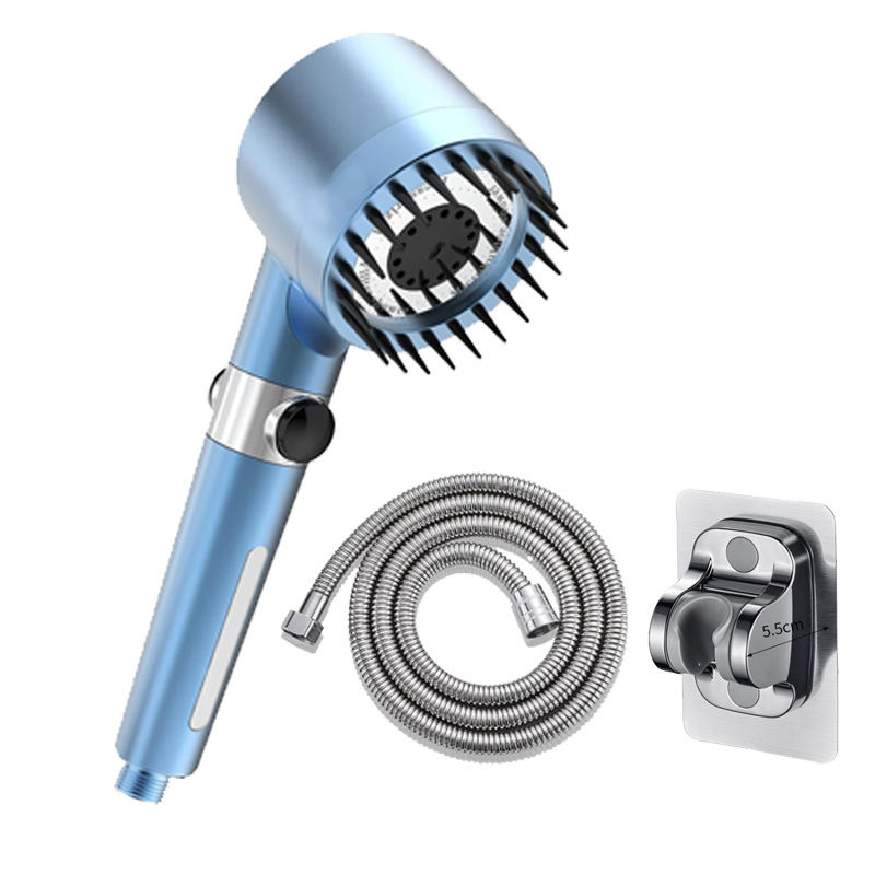 Azul (con cepillo) + base + 1,5 manguera