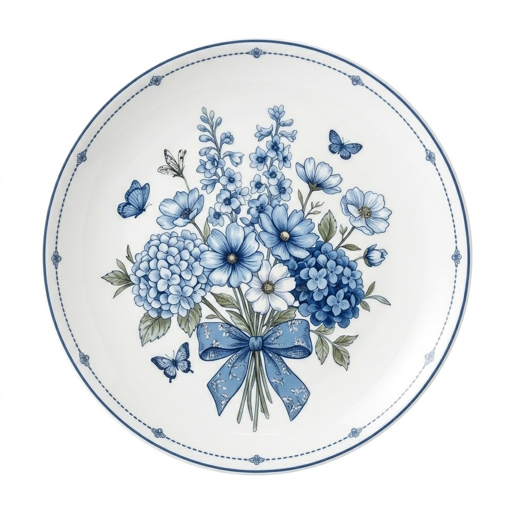 Bleu 6,5 pouces