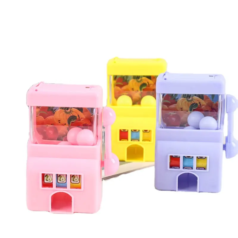 Interessante máquina de mini loteria console de jogos para crianças brinquedos para crianças presentes de aniversário mini máquina de loteria