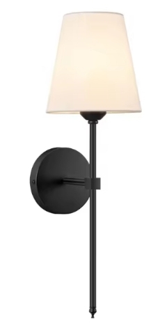 Applique murale noire