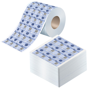 Drucken von fälschung sicheren Sicherheits etiketten QR-Code-Etiketten aufkleber Anti-Fake-Etikett QR-Code