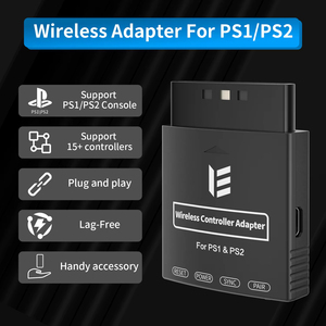 RGEEK Wireless Controller Adapter, Wireless Controller Converter für PS1/PS2-Konsole, kompatibel mit PS4/PS5, Switch Pro, Xbox - Product Image 2