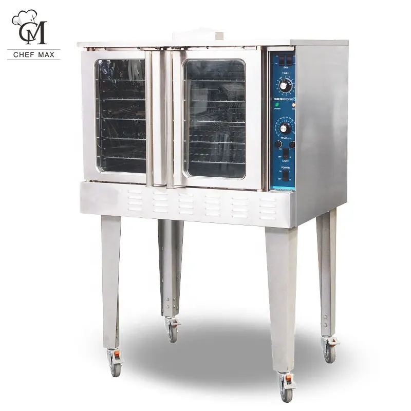 CHEFMAX forno a convezione elettrica a Gas commerciale a doppio strato in stile americano forno a Gas Tandoor forno a convezione