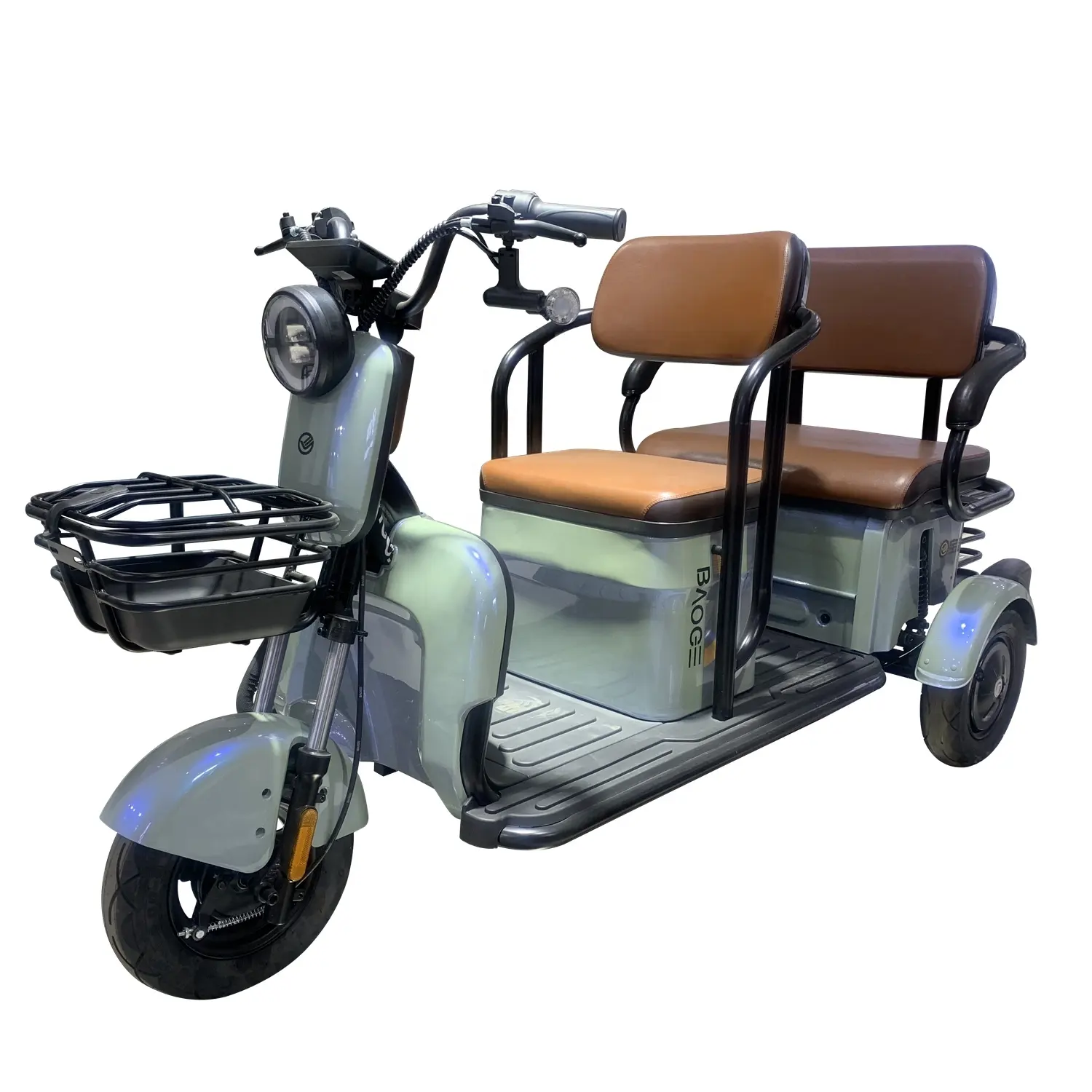 Kind Pick-Up Tuktuk Elektrische Driewieler 3-wiel Elektrische Sightseeing Voertuig