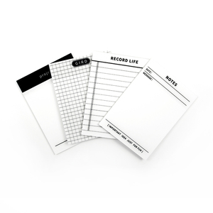 Fast Shipping Advanced Stationery Custom Logo Grid <strong>Block</strong> <strong>Sticky</strong> <strong>Notes</strong> - Product Image 1