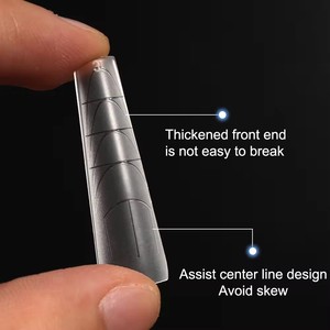 Aillsa ปลายเล็บเจลแบบนิ่มใช้ครึ่งปลายเล็บอะคริลิคไร้รอยบางเฉียบแบบใหม่ - Product Image 4