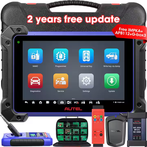 Autel IM608pro II anahtar araba Obd2 programlama araba kontrol Tuning aksesuarları Autocom taşınabilir makine Vcds evrensel teşhis aracı