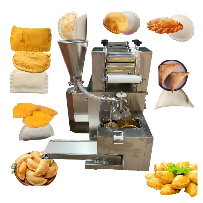 Santo Domingo pequeña pelmeni samosa máquina plegable ravioli empanada máquina para hacer pasteles de carne máquina automática para Hacer bolas de masa hervida