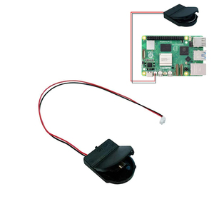 Raspberry Pi 5 RTC scatola batteria Real Time Clock Holder per RPI 5 Pi5 (batteria CR2032 non inclusa) - Product Image 1