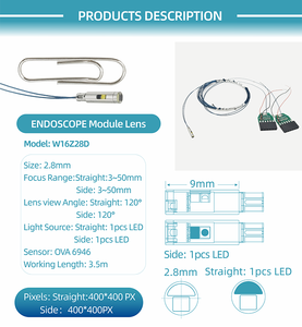 Ov6946 Coms Sensor de imagen 0.16mp 2,8mm 5M Mini Usb Lente dual Módulo de cámara de endoscopio médico - Product Image 6