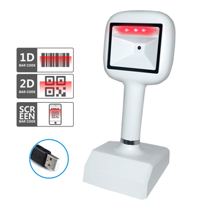Escáner de código de barras de escritorio D42 con escaneo de detección automática Interfaz USB de códigos QR 1D 2D en stock - Product Image 2