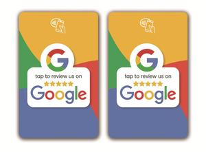รีวิว NFC Google TikTok อะคริลิคสื่อสังคมออนไลน์ขาตั้งพีวีซี NTAG213 NTAG215 NTAG216 NTAG213บาร์โค้ด QR สำหรับโรงแรม RFID - Product Image 2