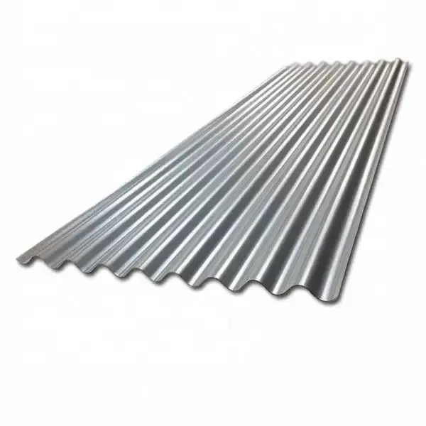 Beautiful Silver Galvanized Aluminum Corrugated Roofing Sheets with Smooth Cover