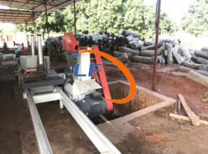 Büyük çaplı kütük ahşap masa kereste fabrikası sürgülü masa paneli testere makinesi ile iyi geribildirim - Product Image 5