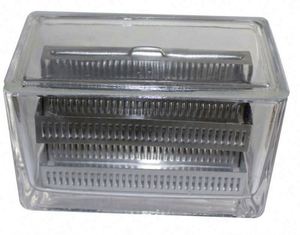 MSLSDT01 <strong>Laboratory</strong> <strong>Use</strong> Glass <strong>Microscope</strong> <strong>Slide</strong> Staining Dish Tray Lid Cover - Product Image 6