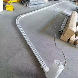 用于自动舞台的带弯曲导轨的电动重型电动舞台窗帘轨道系统 - Product Image 1